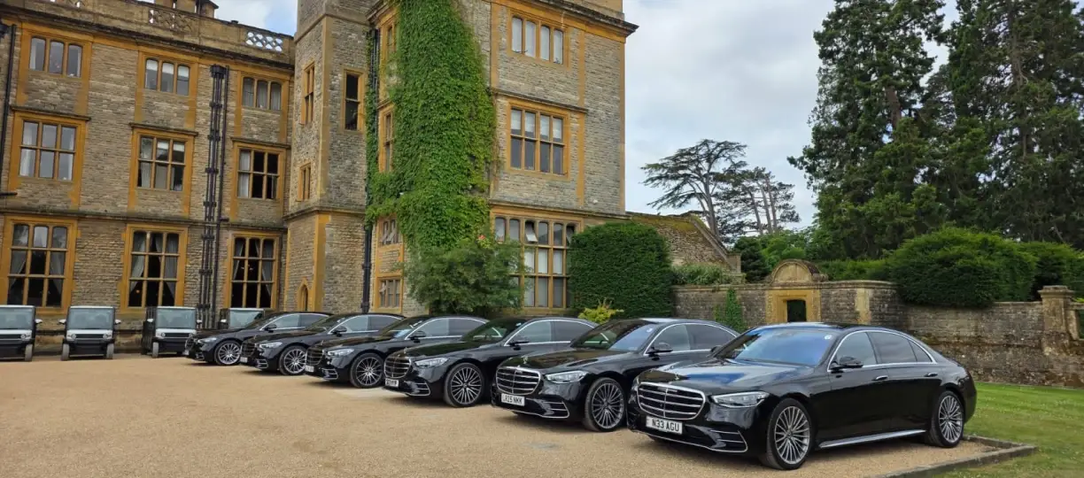 Luxury chauffeur service in England — professional executive vehicle